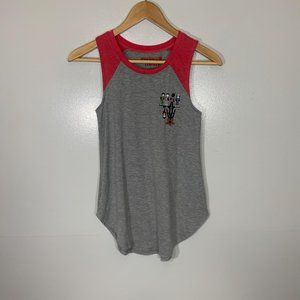NWOT Stranger things Grey Sleeveless
